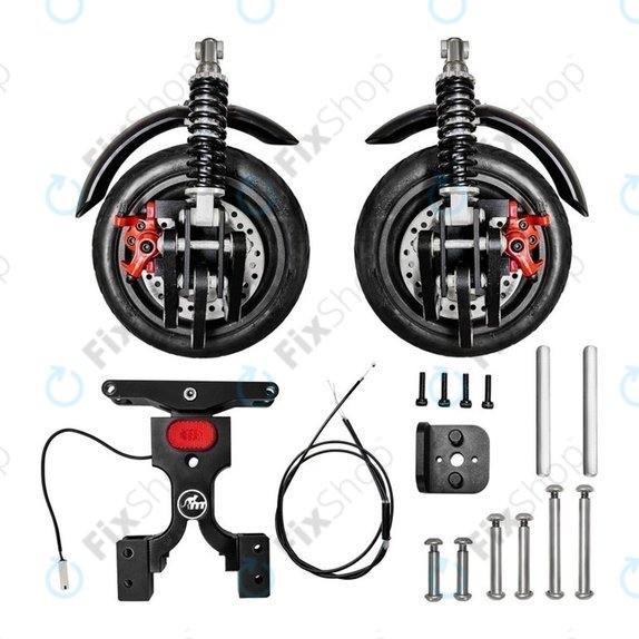 Monorim X3 - Sada Tlumičů se Dvěma Zadními Koly pro Xiaomi Mi Electric Scooter 2 M365, Pro, Pro 2, Mi 3