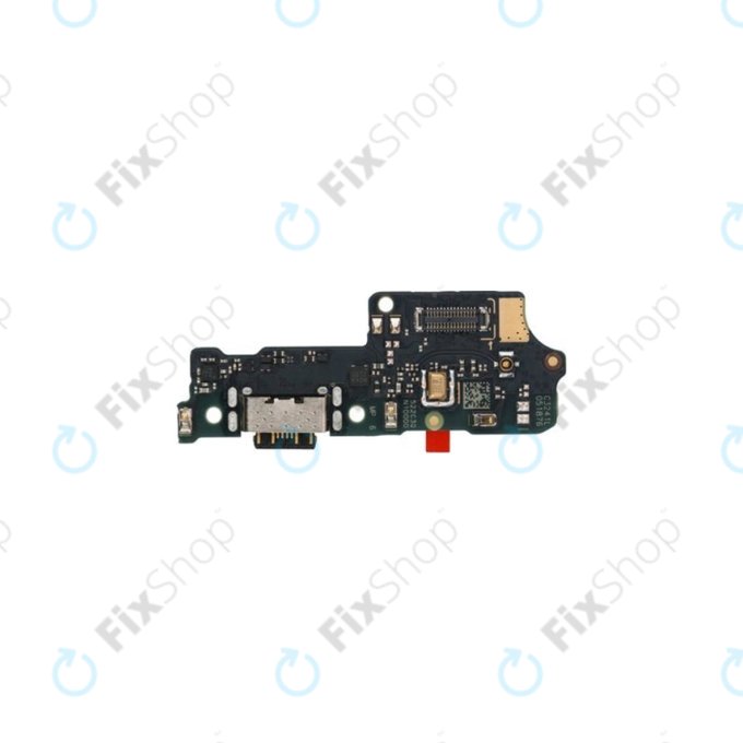 Xiaomi Poco C40 - Nabíjecí Konektor + Mikrofon PCB Deska - 560002C3QP00 Genuine Service Pack