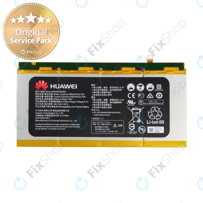 Huawei Matebook M3 - Baterie HB25B7N4EBC 4300mAh - 24022218