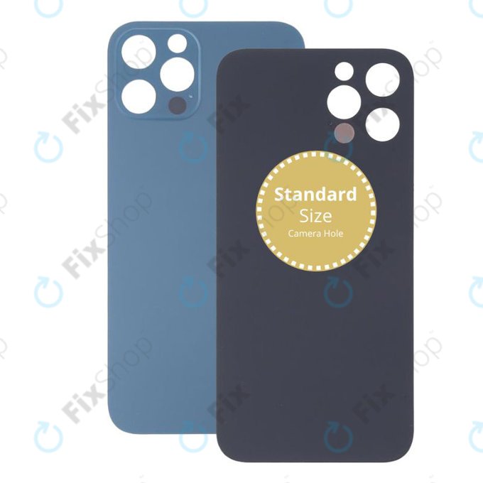 Apple iPhone 13 Pro Max - Sklo Zadního Housingu (Blue)