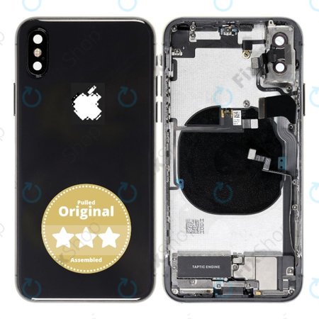 Apple iPhone XS - Zadní Housing (Space Gray) Pulled