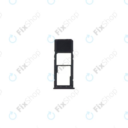 Samsung Galaxy A7 A750F (2018) - SIM Slot (Black) - GH98-43635A Genuine Service Pack