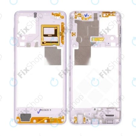 Samsung Galaxy A22 A225F - Střední Rám (Violet) - GH98-46652C Genuine Service Pack