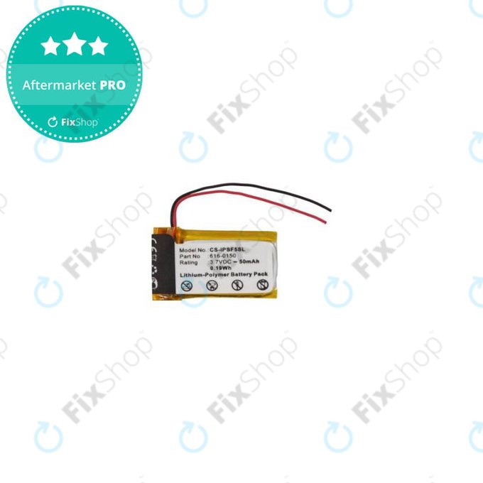 Apple iPod Shuffle (4th Gen, 5th Gen) - Baterie 616-0150 50mAh HQ