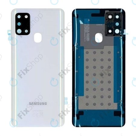 Samsung Galaxy A21s A217F - Bateriový Kryt (White) - GH82-22780B Genuine Service Pack