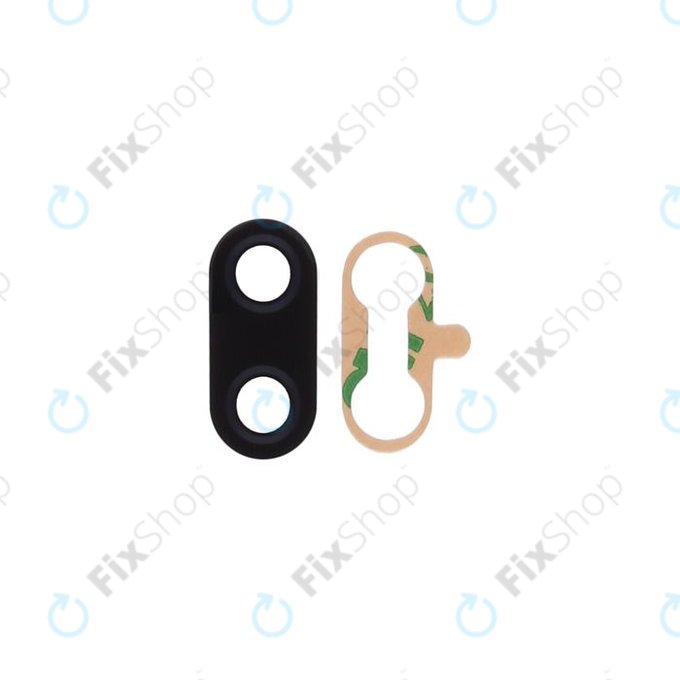 Xiaomi Mi 8 Lite - Sklíčko Zadní Kamery (Midnight Black)