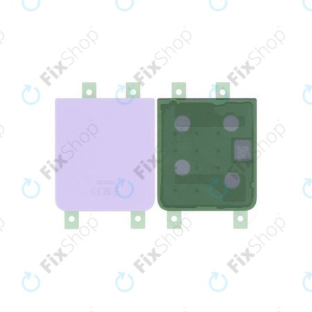 Samsung Galaxy Z Flip 4 F721B - Bateriový Kryt B/G (Bora Purple) - GH82-29654B, GH82-29298B Genuine Service Pack