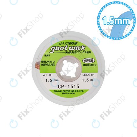 Goot CP-1515 - Lanko na Odsávání Cínu - 1.5mm