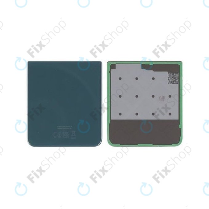 Samsung Galaxy Z Flip 3 F711B - Bateriový Kryt (Green) - GH82-26293C Genuine Service Pack