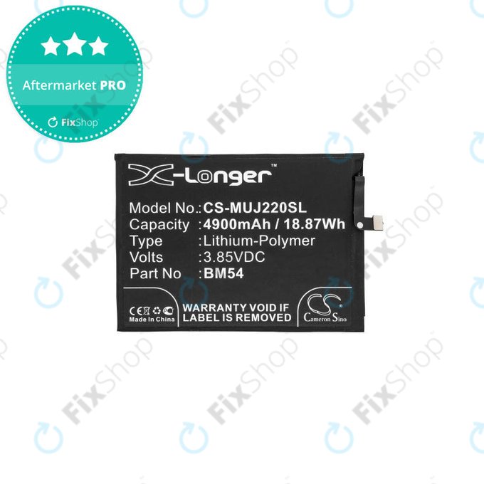 Xiaomi Redmi Note 9T 5G - Baterie BM54 4900mAh HQ