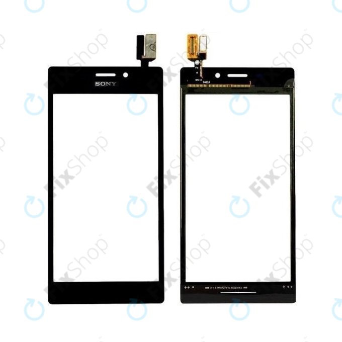 Sony Xperia M2 D2303 S50h - Dotykové Sklo (Černá) - 78P7120001N-1