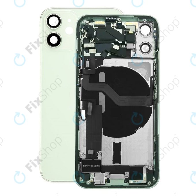 Apple iPhone 12 Mini - Zadní Housing s Malými Díly (Green)