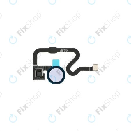 Google Pixel 3a - Senzor Otisků Prstů + Flex Kabel (Purple-ish)