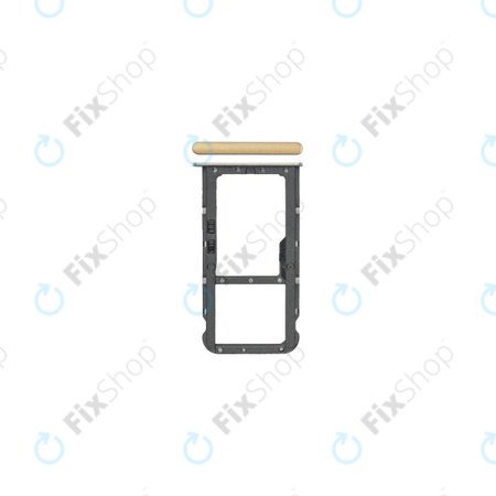 Huawei Honor 7X - SIM / SD Slot (Gray) - 51661GQN Genuine Service Pack