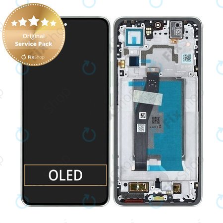 Xiaomi 14T - LCD Displej + Dotykové Sklo + Rám (Lemon Green) - 5600060N12A00 Genuine Service Pack