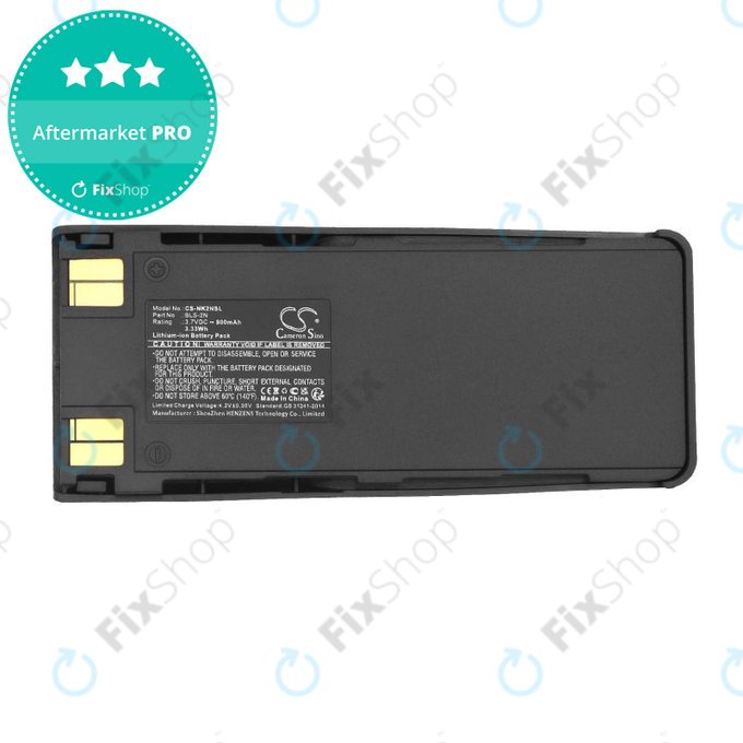 Baterie pro Nokia 1260, 5120, 5110, 6210, 6310, 7100, 900mAh, Li-Ion, 3.7V, BLS-2N, HQ