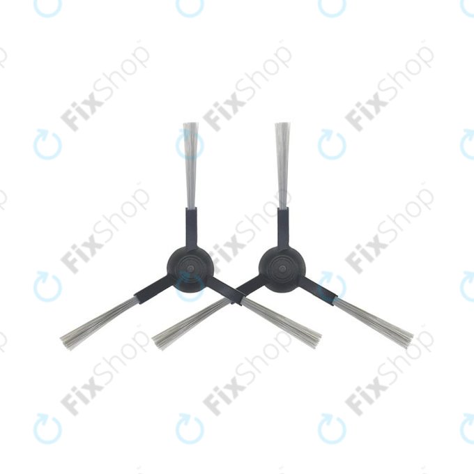 Xiaomi Mi Robot Vacuum Mop Pro (P), 2S, Viomi V2 Pro, V3, SE - Boční Kartáč (Černá) - 2ks