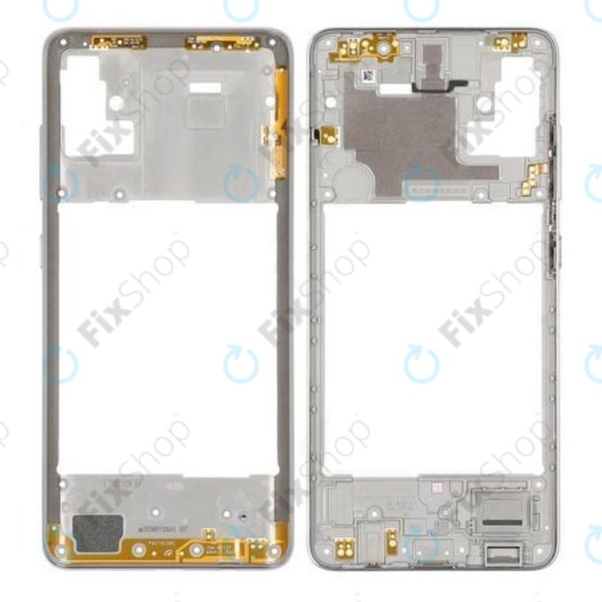 Samsung Galaxy A51 A515F - Střední Rám (Prism Crush White) - GH98-45033A Genuine Service Pack