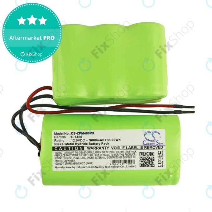 Baterie pro Zepter PWC 400 Turbohandy, 3000mAh, Ni-MH, 12V, E-1486, HQ