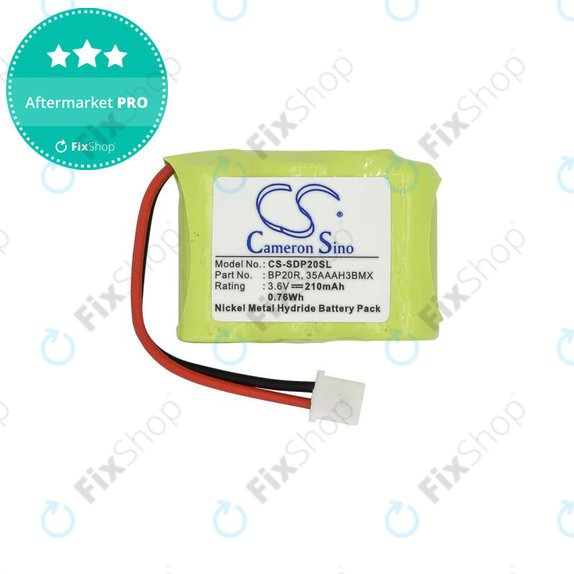 Baterie pro Dogtra Receiver, Collar, 210mAh, Ni-MH, 3.6V, BP20R, HQ