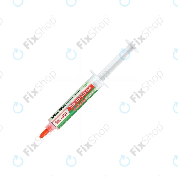 Silikonová teplovodivá pasta Relife RL-407, 6 W/mK, 20g, růžová