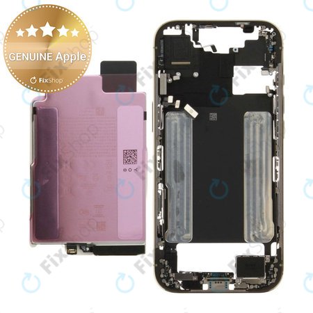 Střední Rám s Baterií pro iPhone 17 Air | Gold | ZD076-00718 | Genuine Apple