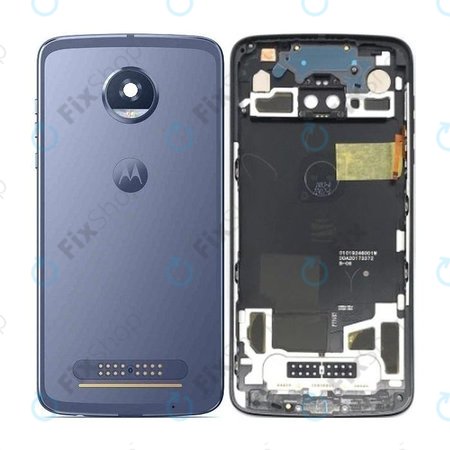 Motorola Moto Z2 Play XT1710-09 - Bateriový Kryt (Blue/Silver)