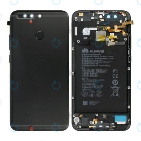 Huawei Honor 8 Pro DUK-L09 - Bateriový Kryt + Baterie (Black) - 02351FVM Genuine Service Pack