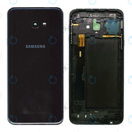 Samsung Galaxy J4 Plus (2018) - Bateriový Kryt (Black) - GH82-18155A Genuine Service Pack