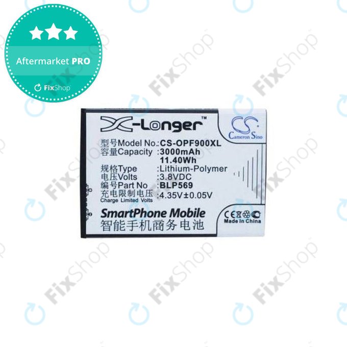 Oppo Find 7 - Baterie BLP569 3000mAh HQ