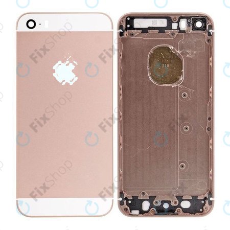 Apple iPhone SE - Zadní Housing (Rose Gold)