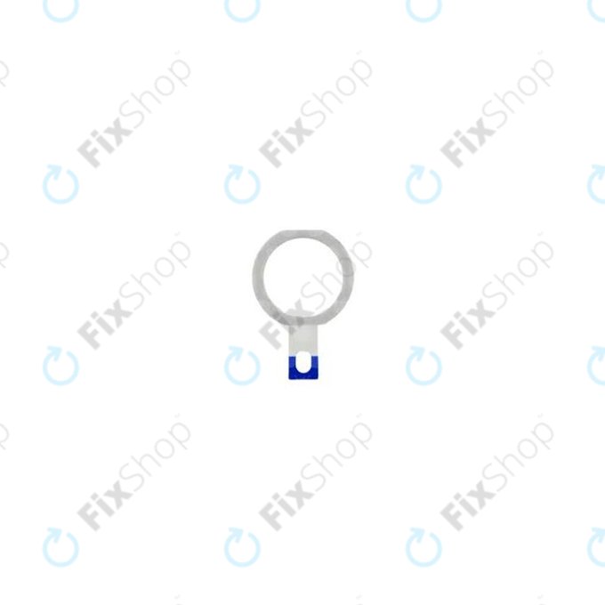 Apple iPad Air - Plastový Kroužek Tlačítka Domů (White)