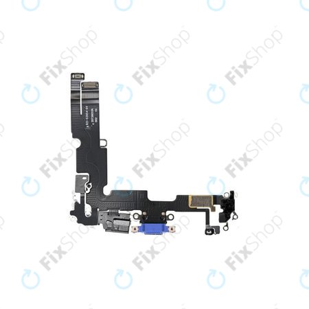 Apple iPhone 14 Plus - Nabíjecí Konektor + Flex Kabel (Blue)