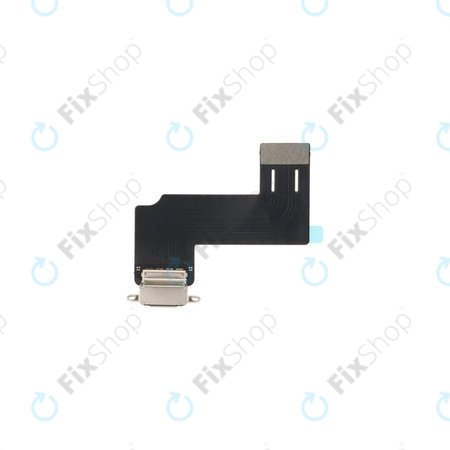 Apple iPad (11th Gen 2025) - Nabíjecí Konektor + Flex Kabel (Silver)