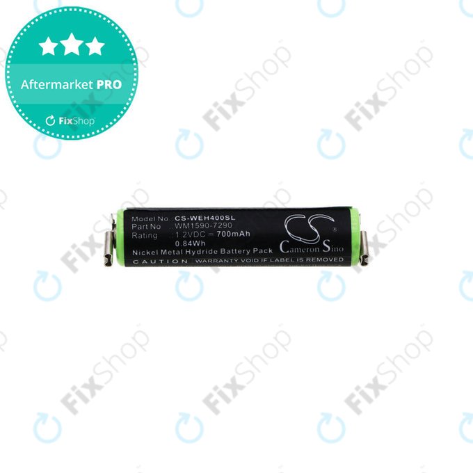 Baterie pro Wella Bella, Chromini, Super, Contura HS61, 700mAh, Ni-MH, 1.2V, WM1590-7290, HQ