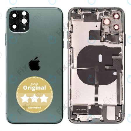 Apple iPhone 11 Pro Max - Zadní Housing (Green) Pulled