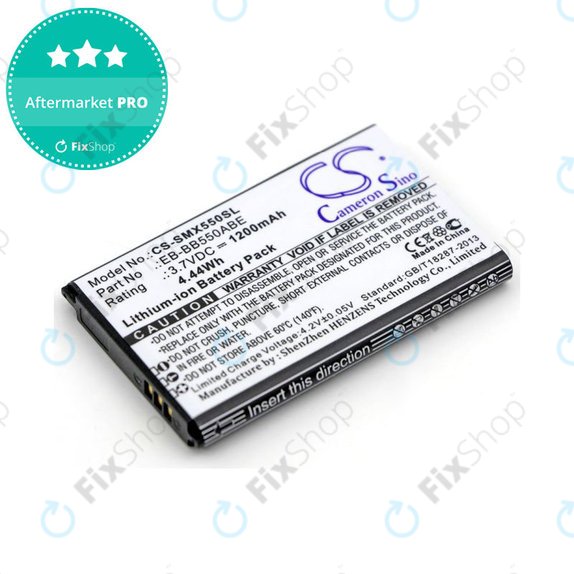 Baterie pro Samsung Xcover 550, 1200mAh, Li-Ion, 3.7V, EB-BB550ABE, HQ