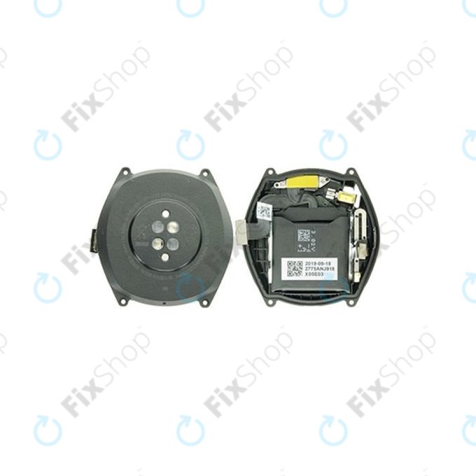 Huawei Watch GT Sport Fortuna B19S - Bateriový Kryt + Baterie (Black) - 02352GNJ Genuine Service Pack