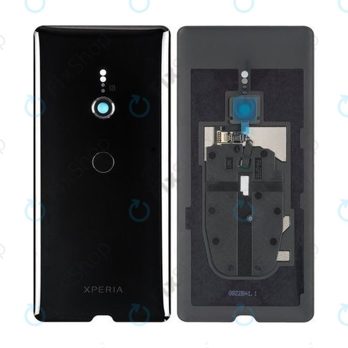 Sony Xperia XZ3 - Bateriový Kryt (Black) - 1316-4763 Genuine Service Pack