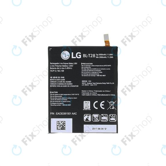 LG Q8 H970 - Baterie BL-T28 3000 mAh - EAC63361501