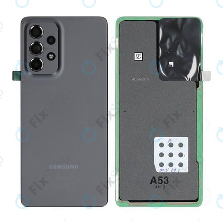 Samsung Galaxy A53 5G A536B - Bateriový Kryt (Black) - GH82-28017A Genuine Service Pack