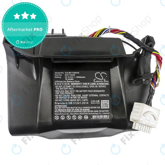 Baterie pro Robomow City MC300, 400, 500, 800, 1000, 1200, 3000mAh, Li-Ion, 25.6V, BAT7000B, HQ