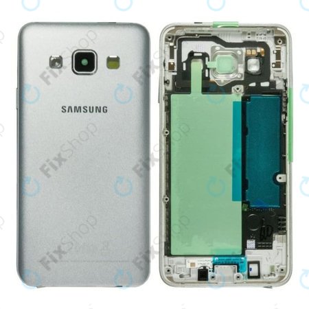 Samsung Galaxy A3 A300F - Bateriový Kryt (Platinum Silver) - GH96-08196C Genuine Service Pack