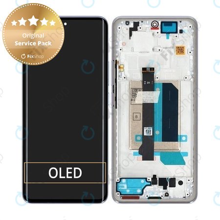 Xiaomi Redmi Note 14 Pro+ 5G - LCD Displej + Dotykové Sklo + Rám (Lavender Purple) - 5600180O16U00 Genuine Service Pack