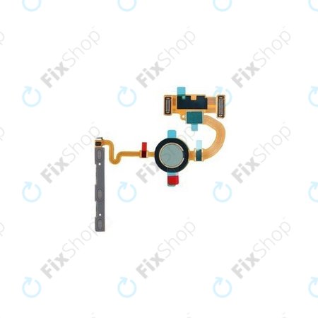 Google Pixel 5 - Senzor Otisku Prstu + Flex Kabel (Sorta Sage) - G949-00092-01 Genuine Service Pack