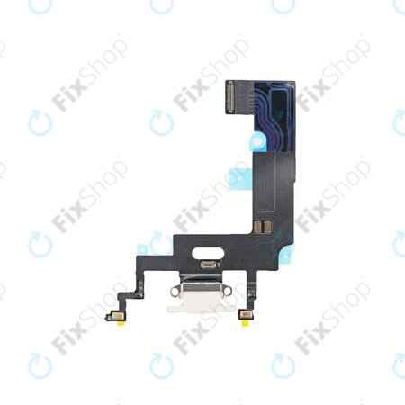 Apple iPhone XR - Nabíjecí Konektor + Flex Kabel (White)