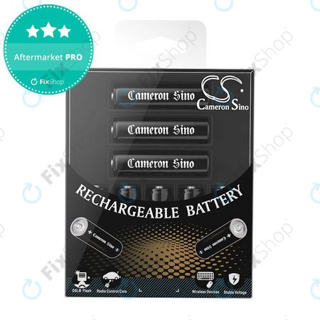 Nabíjecí baterie, CameronSino AA, 8ks, 2200mAh, Ni-MH, 1.2V, –, HQ