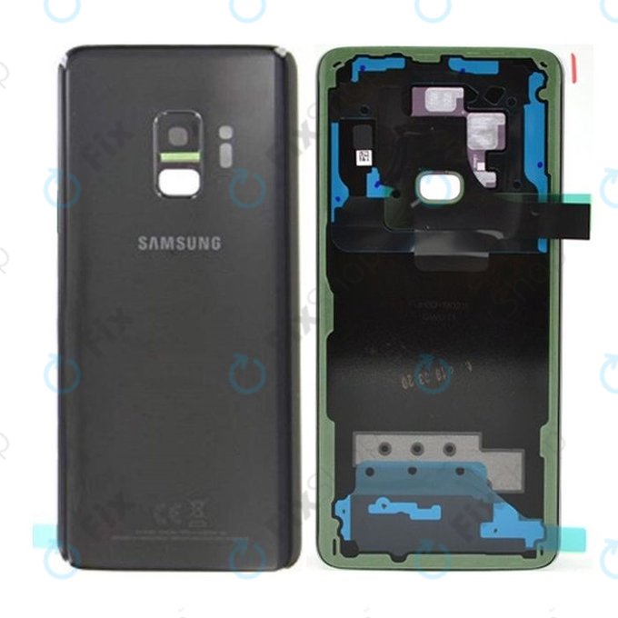 Samsung Galaxy S9 G960F - Bateriový Kryt (Midnight Black) - GH82-15865A Genuine Service Pack