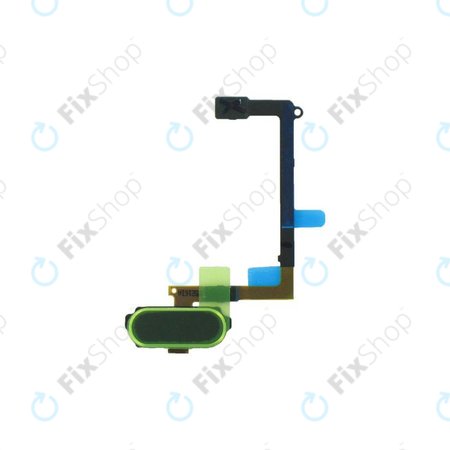 Samsung Galaxy S6 G920F - Tlačítko Domů + Flex Cable (Black Sapphire) - GH96-08166B Genuine Service Pack