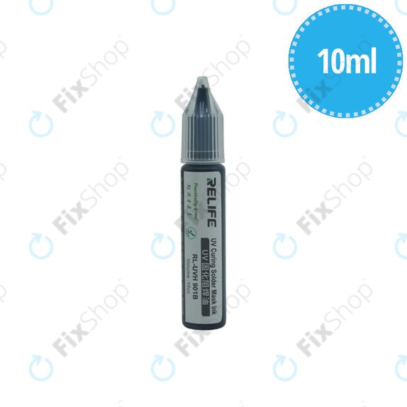 Relife RL-UVH901B - UV Vytvrditelná Pájecí Maska - 10ml (Černá)
